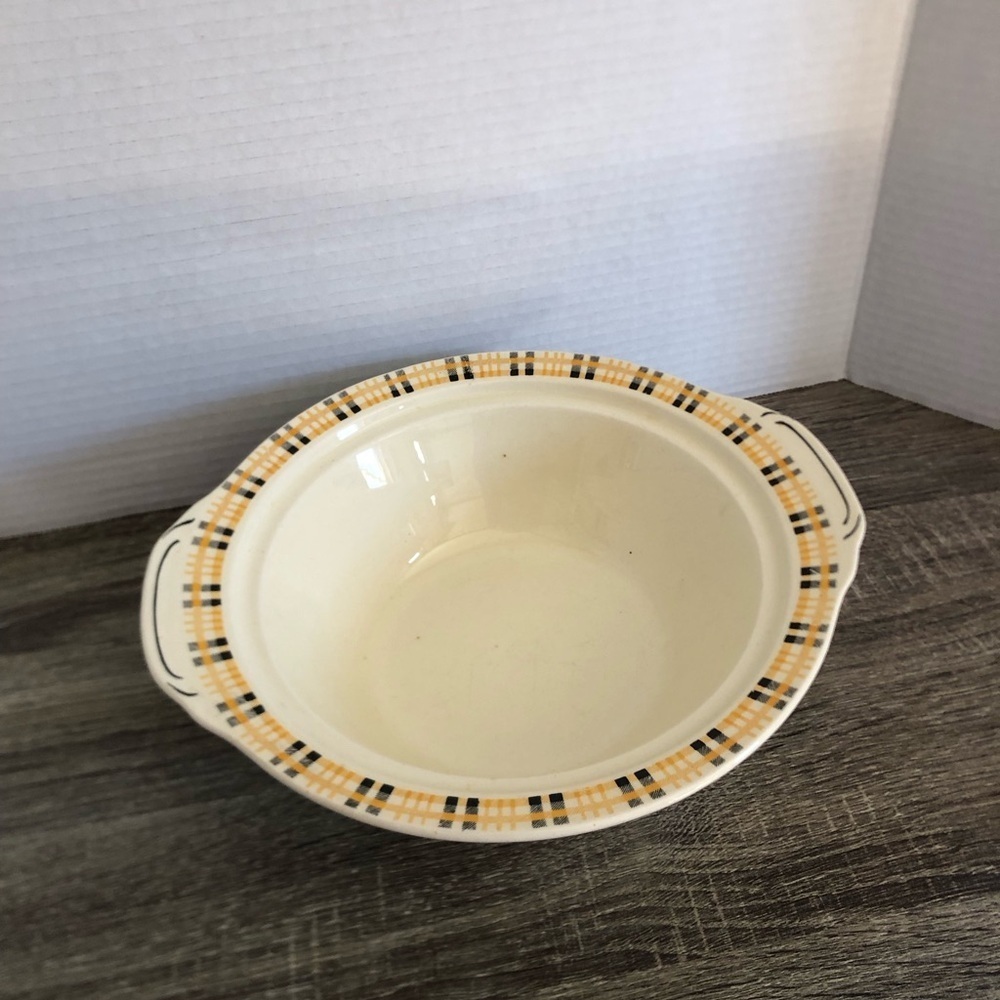 Vtg Woods Ivory Ware England Serving Bowl